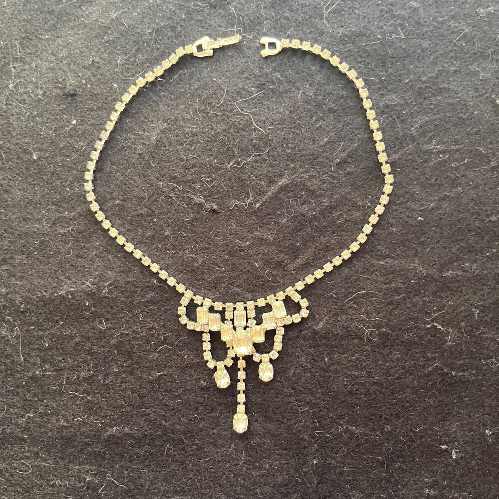 Estate Vintage Luxurious Choker-Style Necklace 15”
